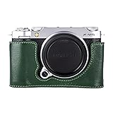 Rieibi Handmade Genuine Leather Half Case for