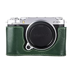 Rieibi Handmade Genuine Leather Half Case for