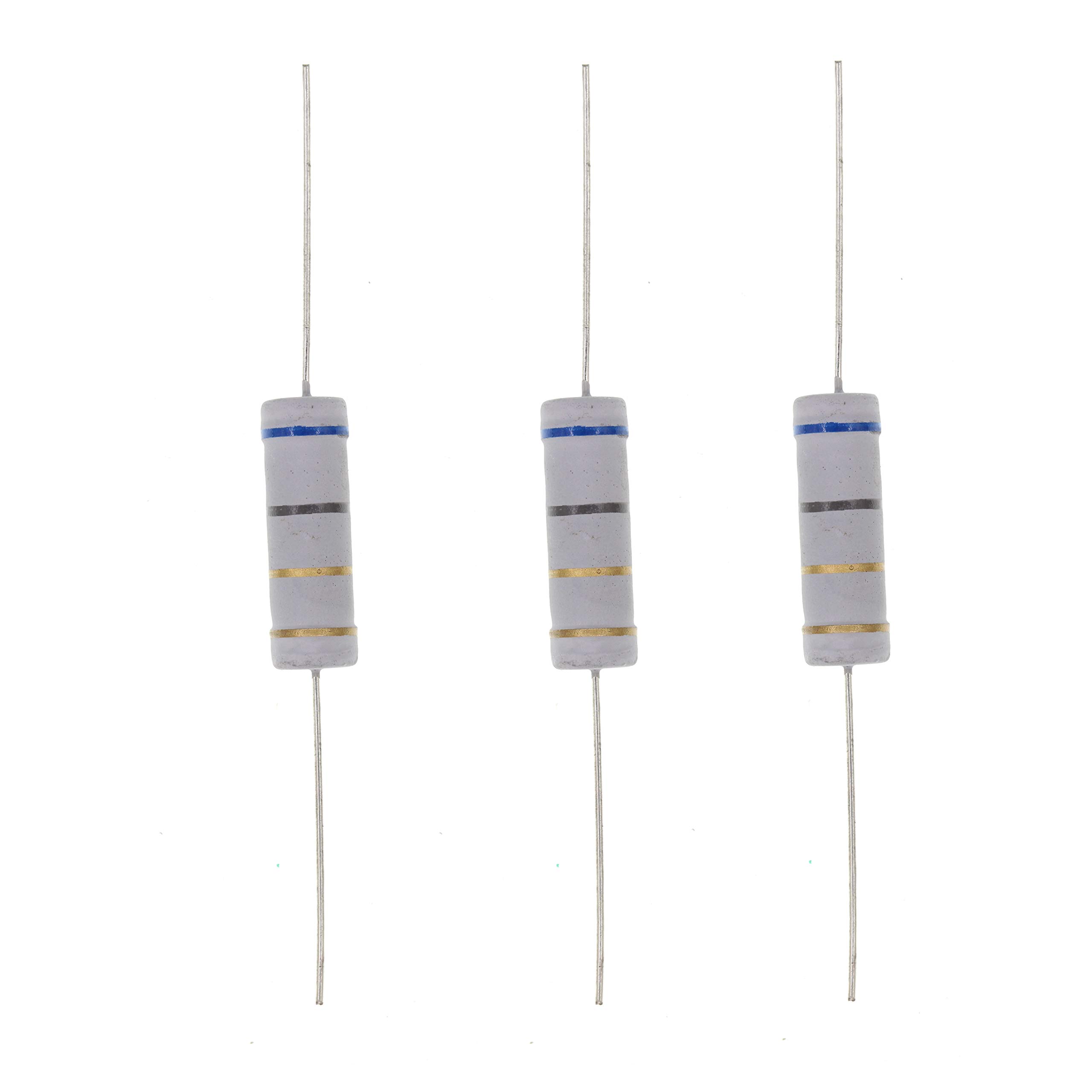 HUABAN 10PCS 5W 5 Watts 6R8 6.8 Ohm 5% Metal Oxide Film Resistor