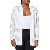 Anne Klein Women's Sheer Stripe Cardigan