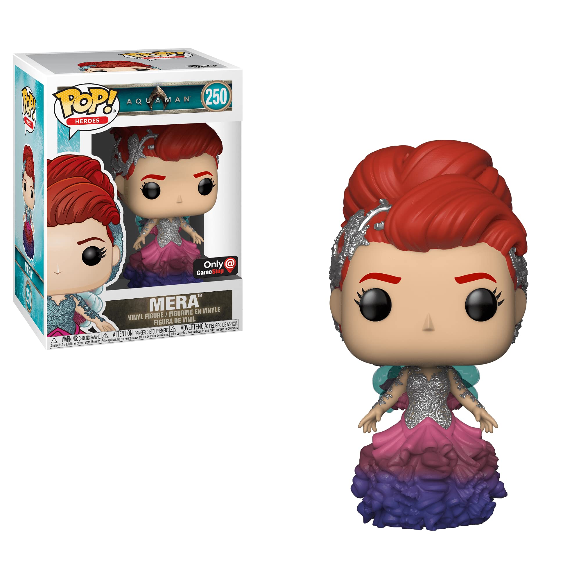 Funko POP Movies: DC Aquaman- Mera Toy Figure (Game Stop Exclusive) 250