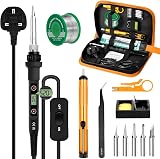 Beizkna 80W Soldering Iron Kit LCD Temp 180-520°C 13 in 1 Soldering Tool view 1