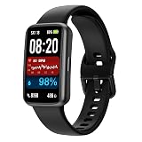 Enfit Fitness Trackers,Smart Watch with 1.47" Color Screen,100+Sport Modes Fitness Watch with Heart Rate Sleep Monitor, Pedometer Step Counter Watch, 3TAM Waterproof Activity Trackers for Women Men,BK