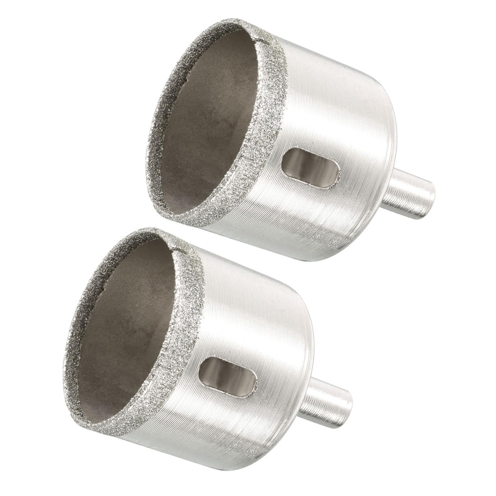 CoCud Diamond Hole Saws Drill Bits, 38mm / 1-1/2" Drilling Diameter, Nickel Plated Alloy Steel Drill Bit - (Applications: for Glass Ceramic Tiles Marble Stone), 2-Pieces — image 1
