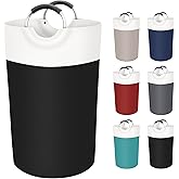 BlissTotes 90L Laundry Basket, Freestanding Laundry Hamper, Collapsible Dirty Clothes Hamper, Waterproof Fabric with Foam Pro