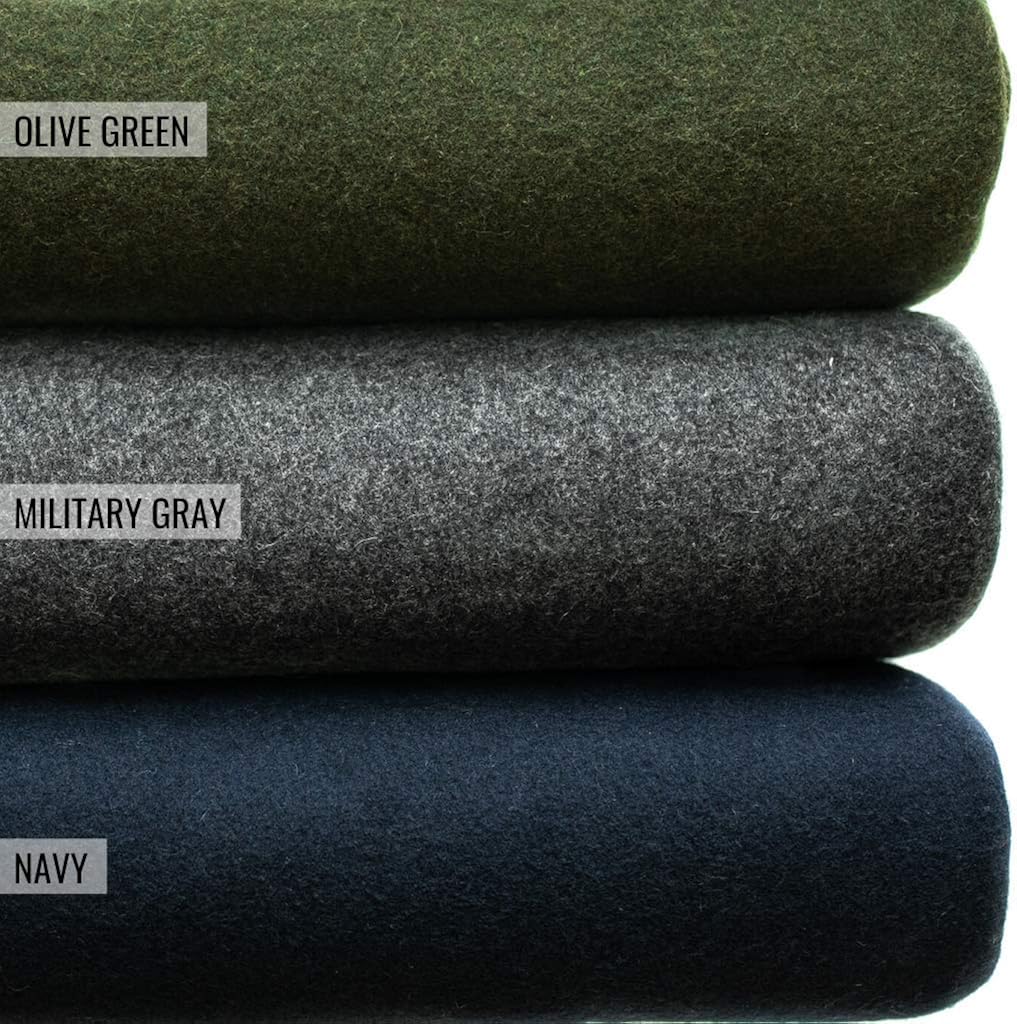 Arcturus Military Wool Blanket - 4.5 lbs, Warm, Thick, Washable, Large 64" x 88" - Great for Camping, Outdoors, Survival & Emergency Kits (Military Gray) : Clothing