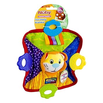 nuby teething blanket