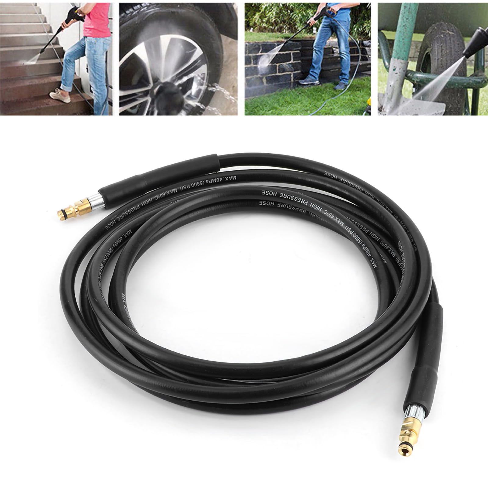 K3 Replacement Hose,High Pressure Washer Water Clean Hose Car Cleaning Pipe Fit for K2 K3 K4 K56m/19.69ft (10m / 32.8ft)