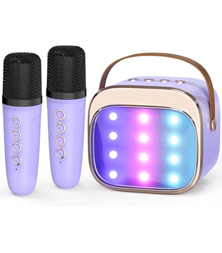 MKT Máquina de karaoke para niños y adultos con micrófono MKT Máquina de karaoke para niños y adultos con micrófono