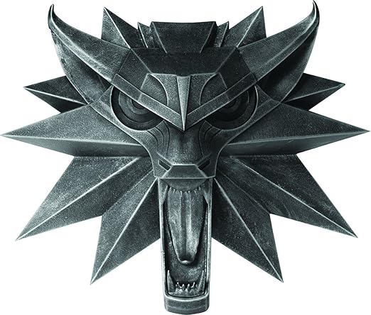 The Witcher 3: Wild Hunt Wolf (Der Hexer 3: Wilde Jagd) Wand-Skulptur