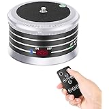 Neewer Electric Panoramic Tripod Head for Time Lapse Shooting with Variable Speed and Direction, Built-in Rechargeable Battery and Remote Control for Smartphone DSLR Camera GoPro(Adapter Not Included)