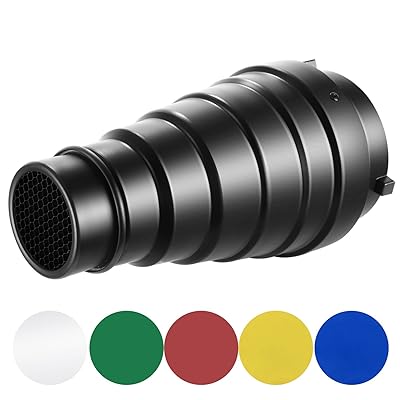 Neewer Conical Snoot Kit for Studio Strobe Kenya Ubuy - Main Image