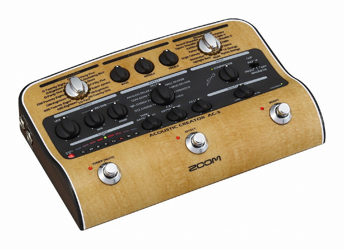 ZOOM AC-3 取扱説明書・レビュー記事 - トリセツ