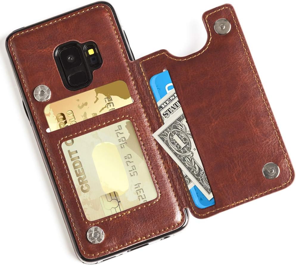 Note9 Wallet Case with Card Holder Samsung Note9 Wallet, Flip PU Leather Protective Case, Magnetic Detachable Slim Back Cover Card Holder