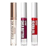 Kiss New York 3 PACK Lip Oil Gloss, Hydrating