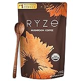 RYZE SUPERFOODS Mushroom Coffee USDA Organic with 6