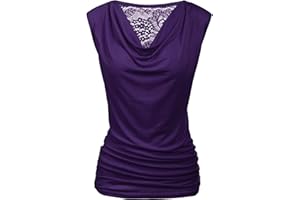 Zeagoo Tank Top for Women Trendy Going Out Tops Sleeveless Shirts Ruched Business Casual Basic Tunic Tops