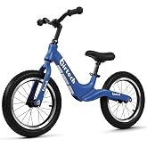 Birtech Balance Bike 3+ Year Old Boys, Girls, Birthday Gift, Magnesium | 14 inch No Pedal Kids Balance Bike, Air Tires, Lightweight Toddler Training Bicycle for 3,4,5,6