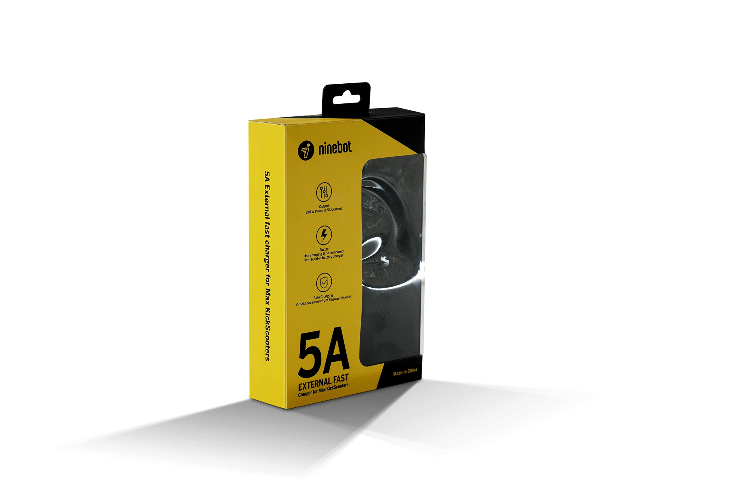 Segway-Ninebot 5A Fast Charger for Max Series, Not Compatible for MAX G2 D/E