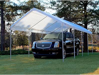 Amazon Com 27 Ft Canopy Replacement Drawstring Cover In White