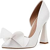 Betsey Johnson Women's Nobble Bow D'Orsay Heels