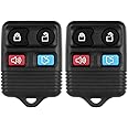 ECCPP 2X Keyless Entry Remote Key Fob Replacement fit for Ford Escape Expedition Explorer Focus/for Lincoln LS Navigator Town Car/for Mercury Mariner Montego CWTWBU331 CWTWB1U345 CWTWB1U322 GQ43VT11T