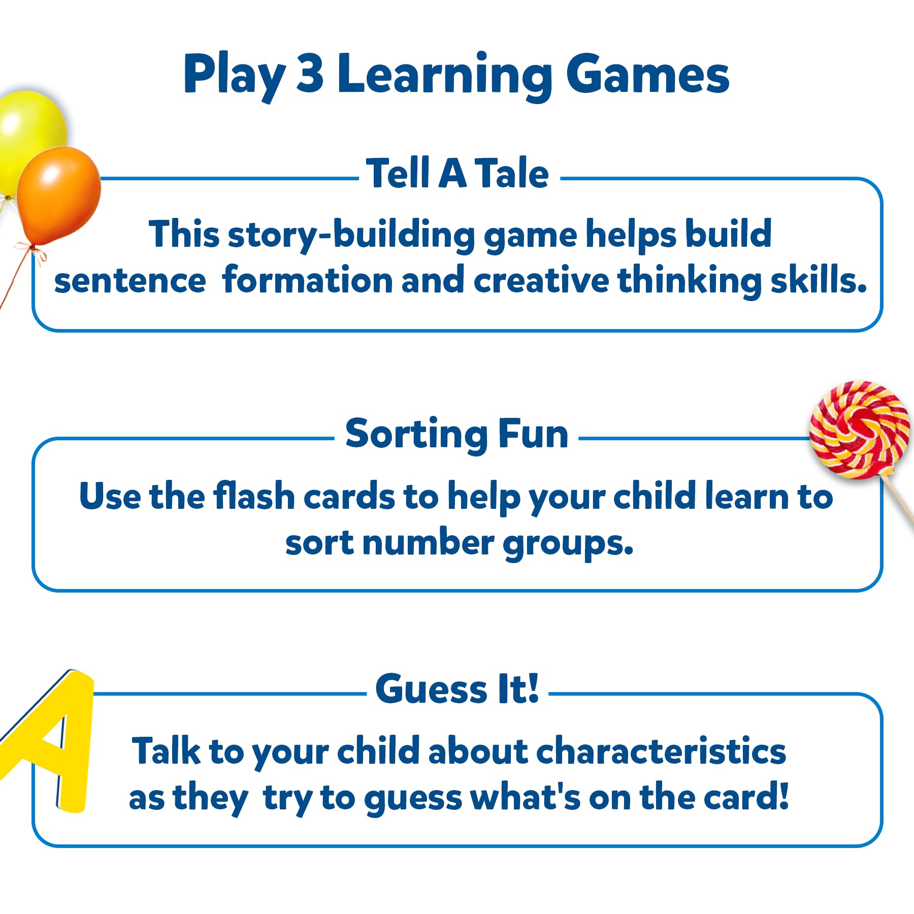 Skillmatics Thick Flash Cards for Toddlers - Letters, Numbers, Shapes & Colors, Montessori Toys, Preschool Learning Activities, Learning Aids, Gifts for Kids Ages 1, 2, 3, 4 Years