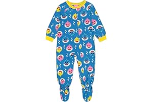 Royal Boys One-Piece Fleece Pajamas - Zip-Front, Flame Resistant, Loose Fit, Cozy Winter Sleepwear for Toddlers