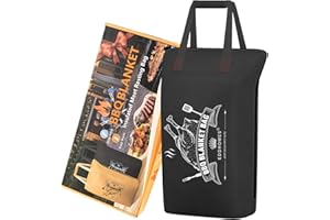 EddHomes BBQ Blanket for Resting Meat, Reusable Smoker Grilling Meat Insulated Brisket Resting Blanket Bag, Smoker Meat Resting Blanket Bag for Men, Dad, BBQ Lovers, Christmas Gifts&Stocking Stuffers
