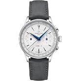 Certina, Mens DS-1 Chrono, Swiss Automatic Watch, 42mm, Stainless Steel, Watch, White, Leather, C0294621601100