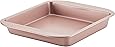 Farberware Nonstick Bakeware Baking Pan / Nonstick Cake Pan, Square - 9 Inch, Red