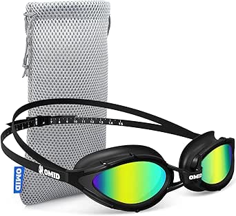 Swim Goggles, OMID P1 Polarized Swimming Goggles, Anti-Fog for Men Women Adult