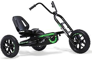 Berg Toys - Choppy Neo Pedal Go Kart - Go Kart - Go Cart for Kids - Pedal Car Outdoor Toys for Children Ages 3-8 - Ride On Toy - BFR System - Adjustable Seat - Pedal Kart for Kids (Choppy Neo)