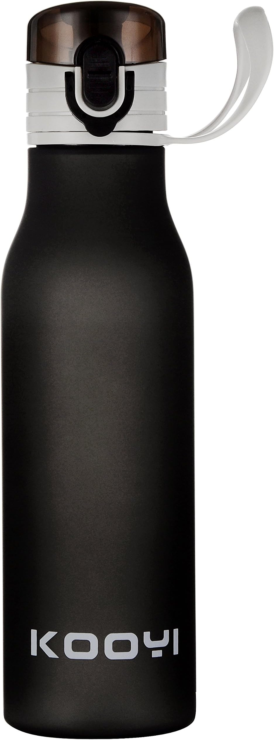 KOOYI Sports Water Bottle - One-handed Open and Drink Travel Mug, 100% Leak Proof