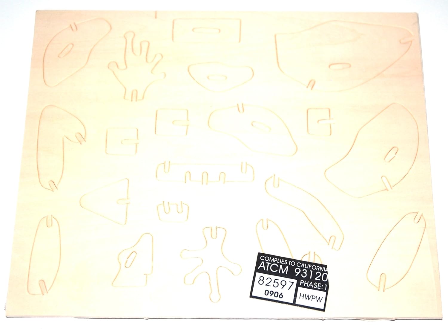 creatology brain teaser wooden puzzle