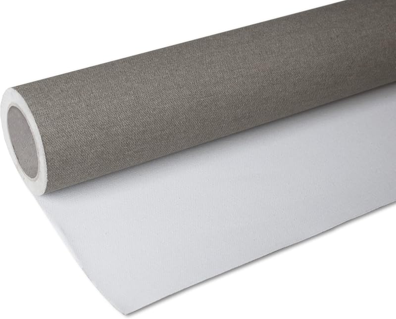 Arte & Arte 7179 Roll of Canvas 100% Cotton White H 105 cm L 10 m
