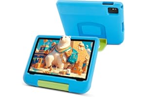 Paitanry Kids Tablet 10 Inch, Android 14 Tablet for Kids, 8GB RAM 64GB Storage, 1TB Expandable, WiFi 6, A523 Octa-Core, Paren