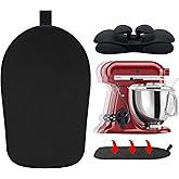 Sliding Mat for Kitchenaid Stand Mixer Slider Mat with Bendable Cord Organizers for KitchenAid 4.5-5 Qt Appliances Coffee Air