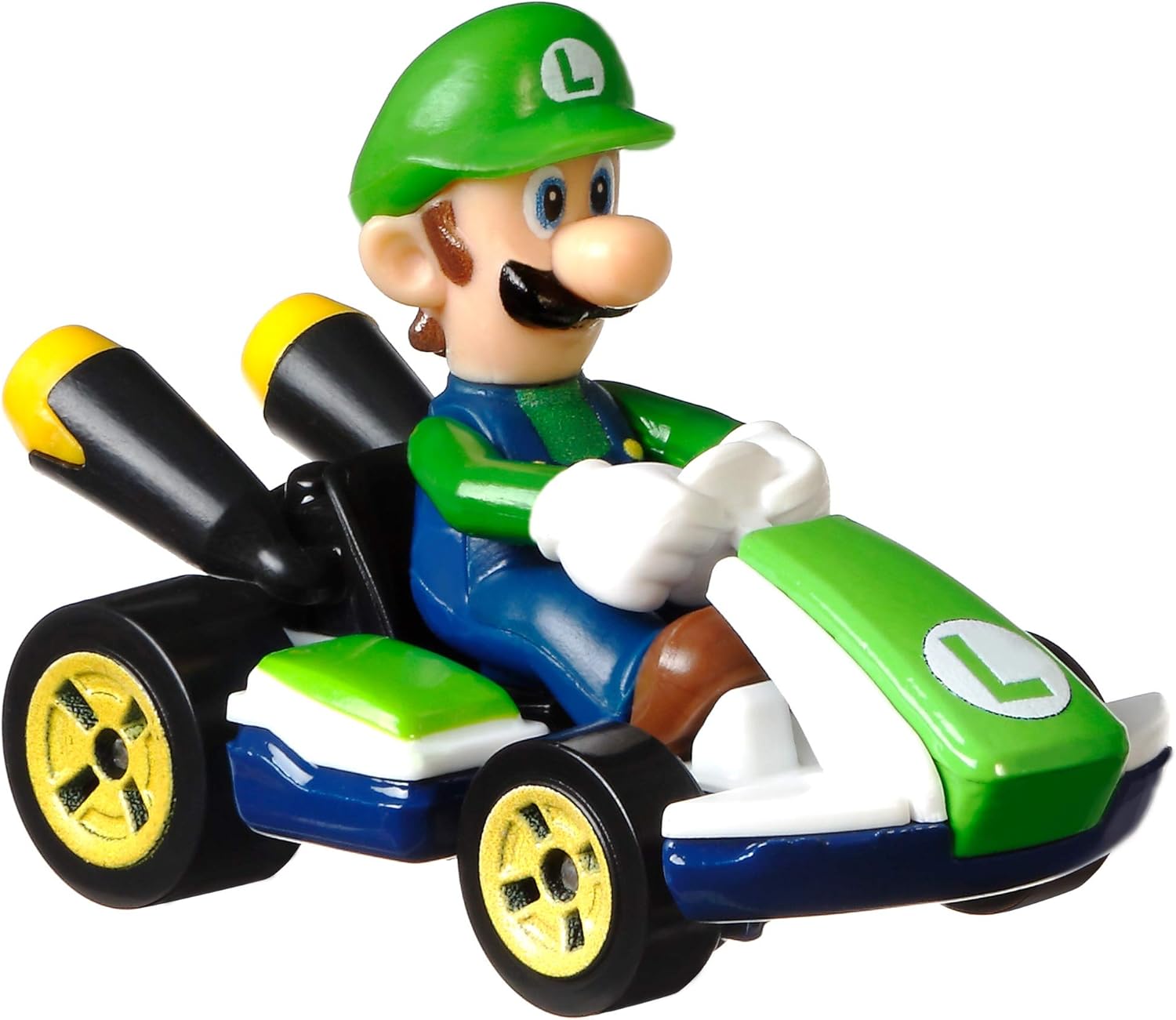 Hot Wheels - Super Mario Bros - Luigi (GLP37), Green, 1.25 x 2.5 x 1.75 polegadas - Image 3