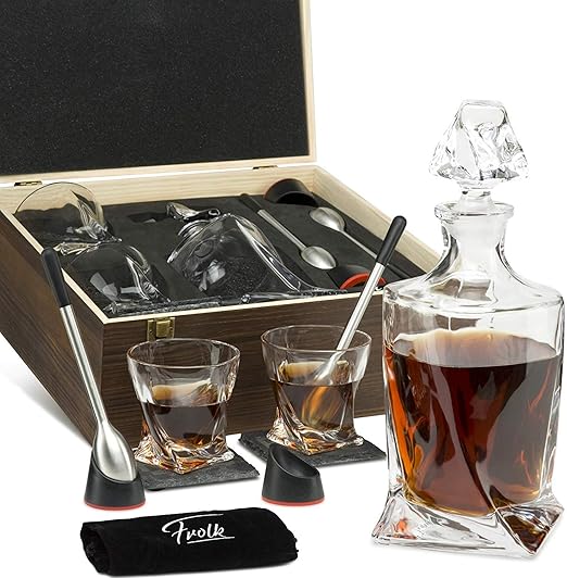 crystal glass anniversary gifts for him