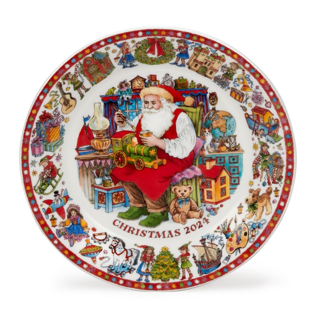Dunoon 2024 Decorative Christmas Plate 20 Centimetre