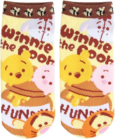 Amazon Co Jp Jgs0095 ジェイズプランニング Disney ディズニー キャラジャガードソックス レディースサイズ 約２２ ２４ｃｍ ツムツムプー おしゃれ ショート キャラクター 靴下 大人 フリー 婦人 服飾 ファッション おしゃれ ギフト プレゼント ホーム