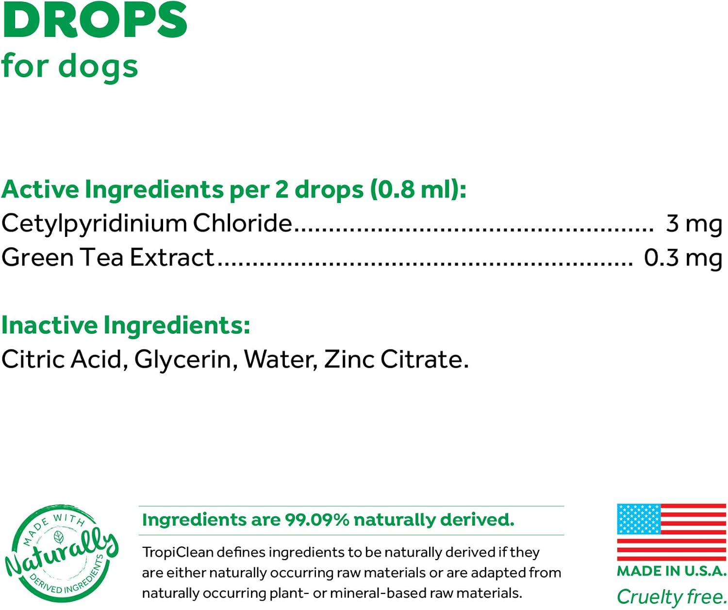 TropiClean Fresh Breath Water Additive Concentrate for Dogs, Original, 59 ml (Pack of 1) - Image 4