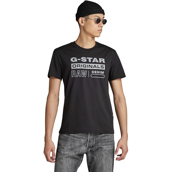 T-shirt G-Star RAW HD - Taille M, Bleu, Thème Stars - Neuf Sans étiquettes (étiquette D'usure En Rayon)