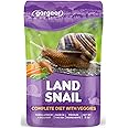 Gargeer 2oz Land Snail Veggie Complete Diet. Nutritious, Balanced, and Safe Non-GMO, No Ethoxyquin or Copper Sulfate Food Option. They’ll Live Long and Prosper. Proudly Made in The USA. Enjoy!