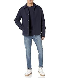 Amazon Essentials Men's Wool Bomber Jacket