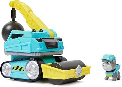 Rubble & Crew Motor’s Wrecking Ball Toy Truck with Action Figure