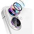 LONLI Hue - for iPhone 16 | 16 Plus - Dual Camera Lens Protector - Iridescent