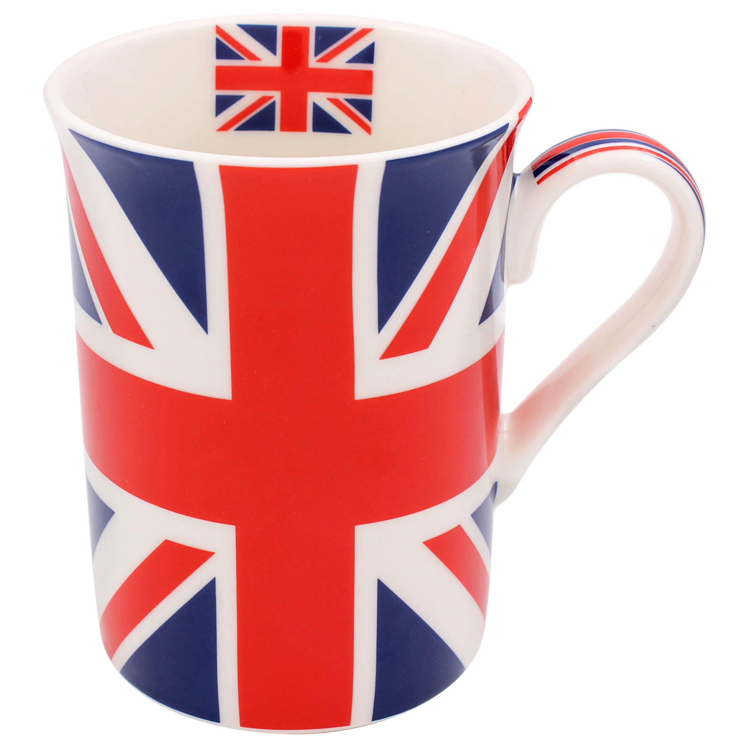 The Leonardo Collection Union Jack Mug for Home & Kitchen | Newly Designed Mugs for Tea & Coffee | Lovely Cup for Mens Gifts & Birthday Gifts for Women