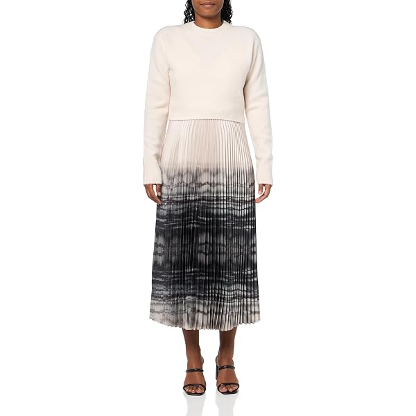 AllSaints Women's Dresses Jinx Pleated Dress Jinx Taupe Brown XS at Amazon  Women's Clothing store